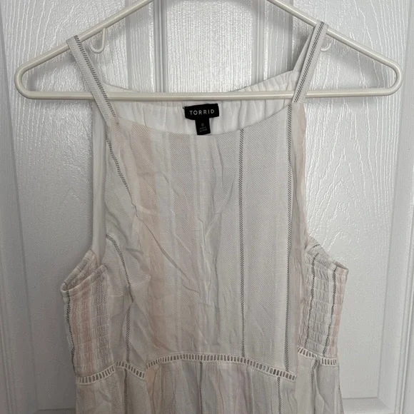 Torrid White Maxi Dress - Picture 2 of 8